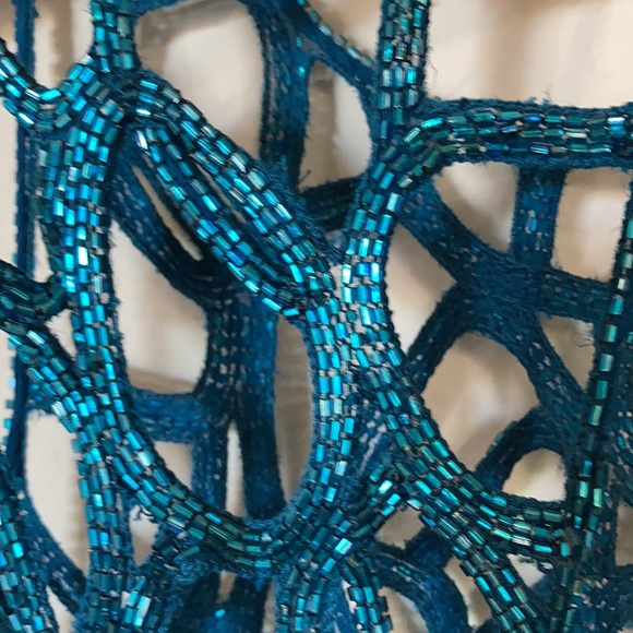 Sequin prom / wedding formal  gown by Scala - Picture 8 of 12